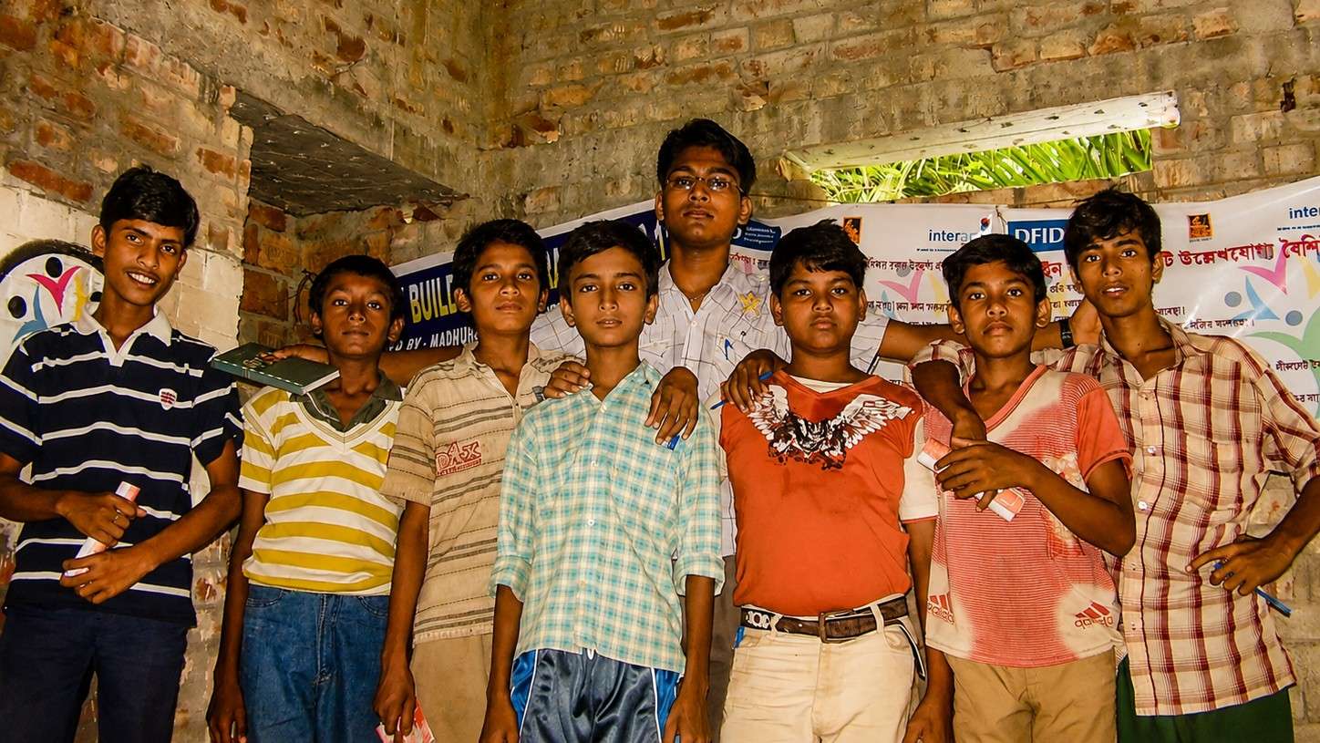 youth receiving support from New Life Fellowship Society