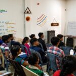 youth traning through New Life Fellowship Society's education and community development programs in West Bengal, India.