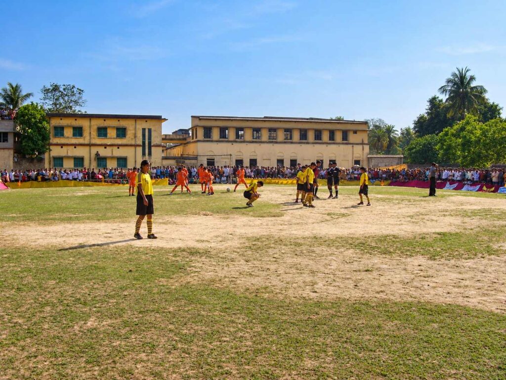 Women's Football Tournament 2015: Empowering Women Through Sports Women's football tournament organized by New Life Fellowship Society at Hotugang in 2015.